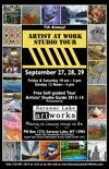 artist at work studio tour, saranac lake arts